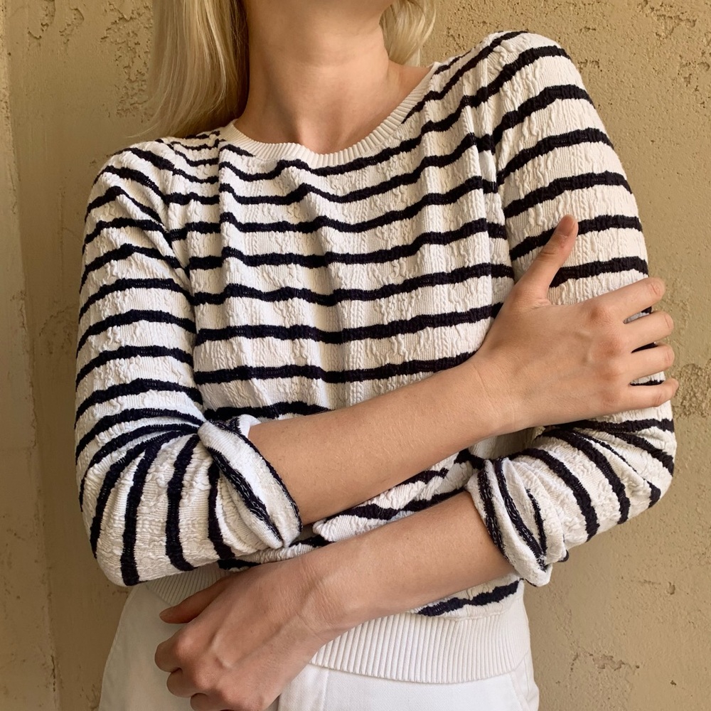 Anthropologie striped sweater